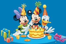 gif joyeux anniversaire Disney